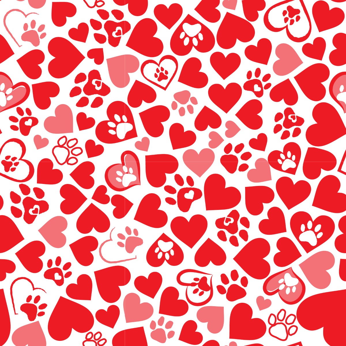SQ3039 Valentine's Square Bandana