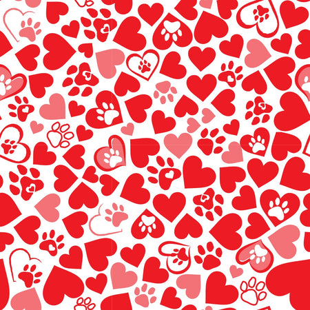 SQ3039 Valentine's Square Bandana