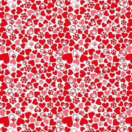 SQ3039 Valentine's Day Square Bandana