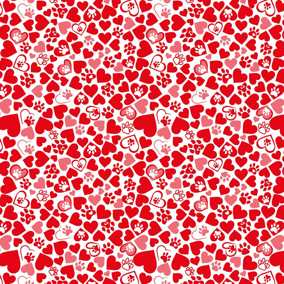 SQ3039 Valentine's Day Square Bandana