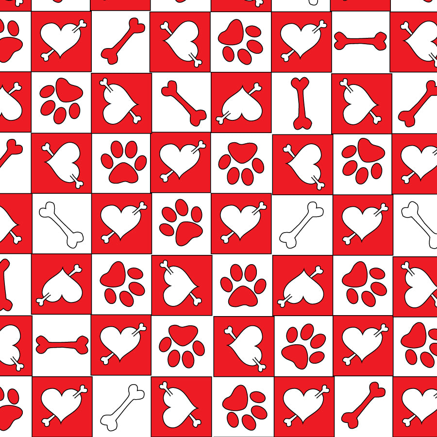 SQ3003 Valentine's Day Bandana