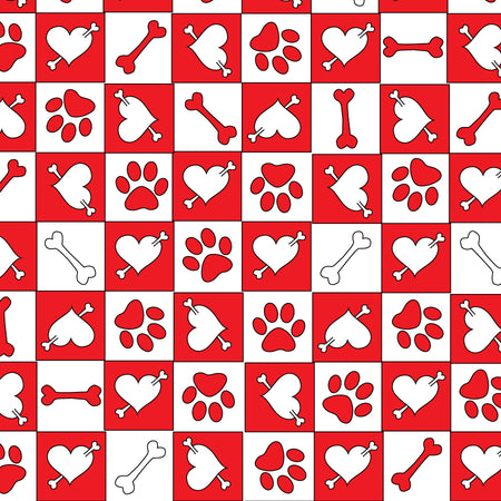 SQ3003 Valentine's Day Bandana