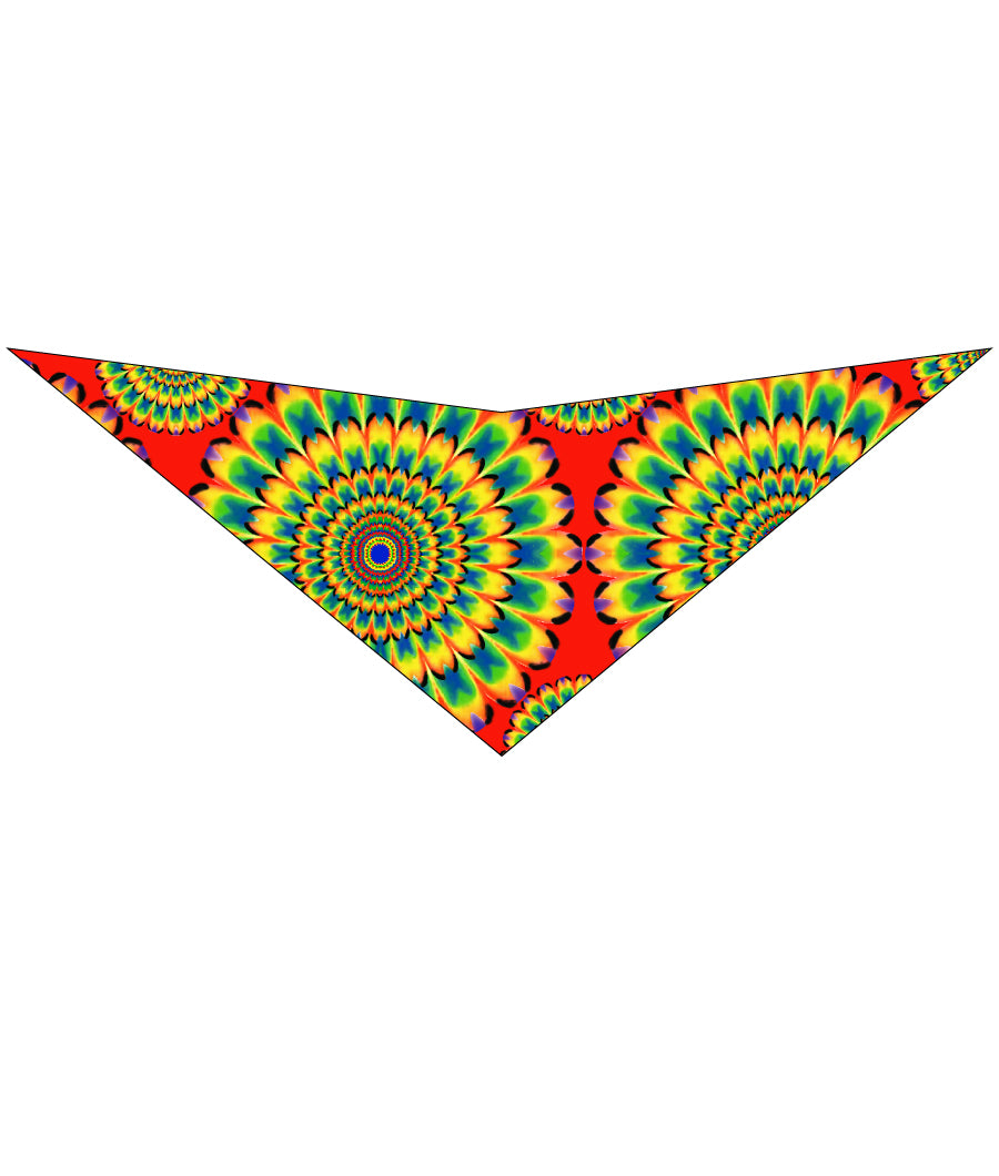 S3043 Casual Bandana Red
