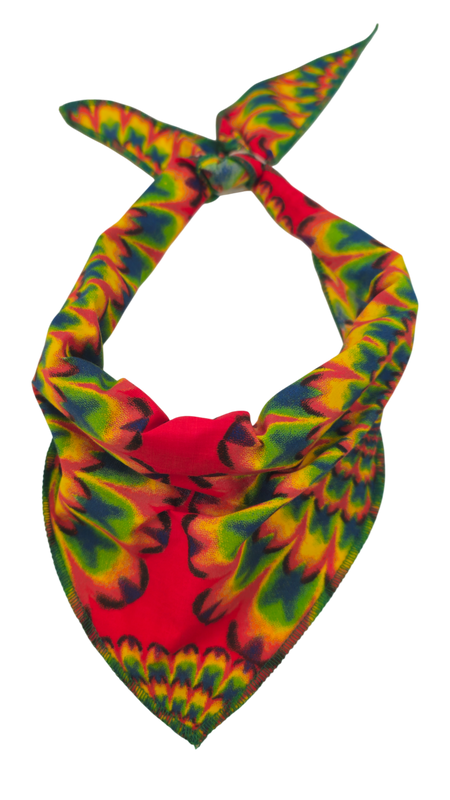 S3043 Casual Bandana Red