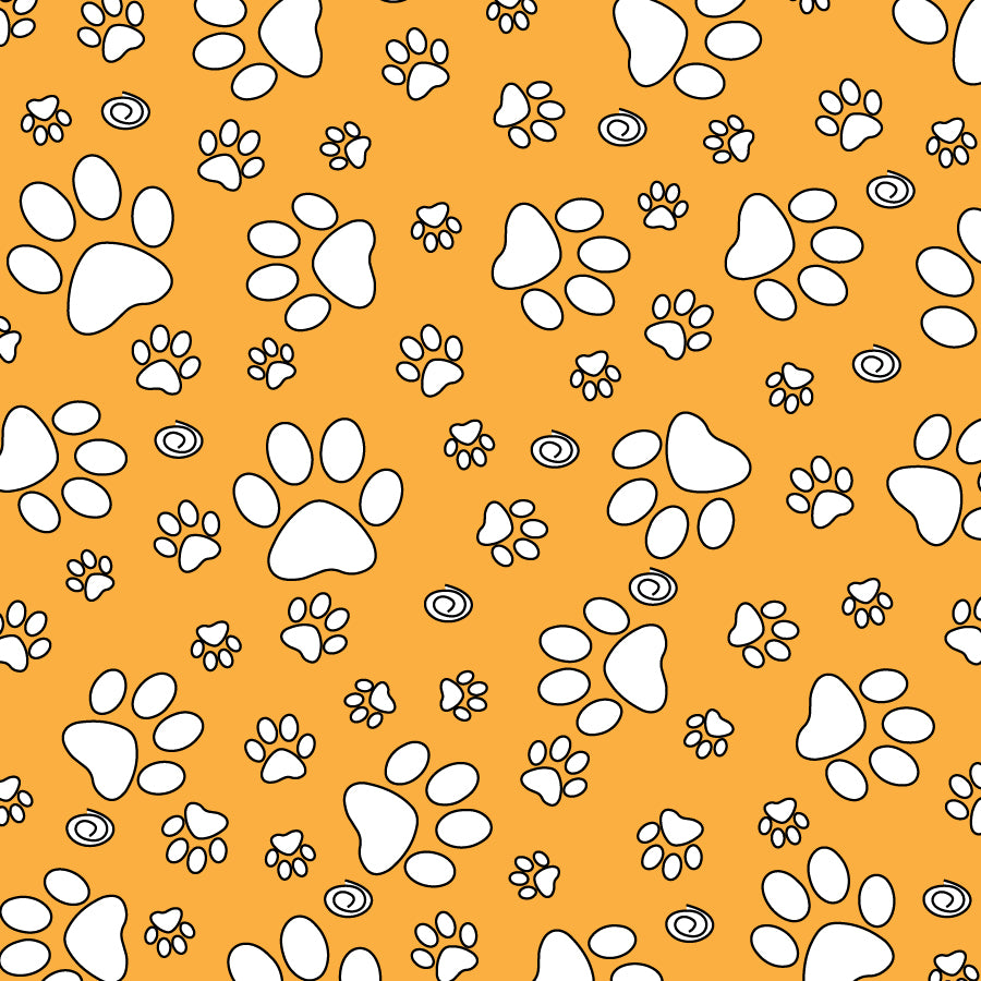 SQ3044 White Paws Bandana