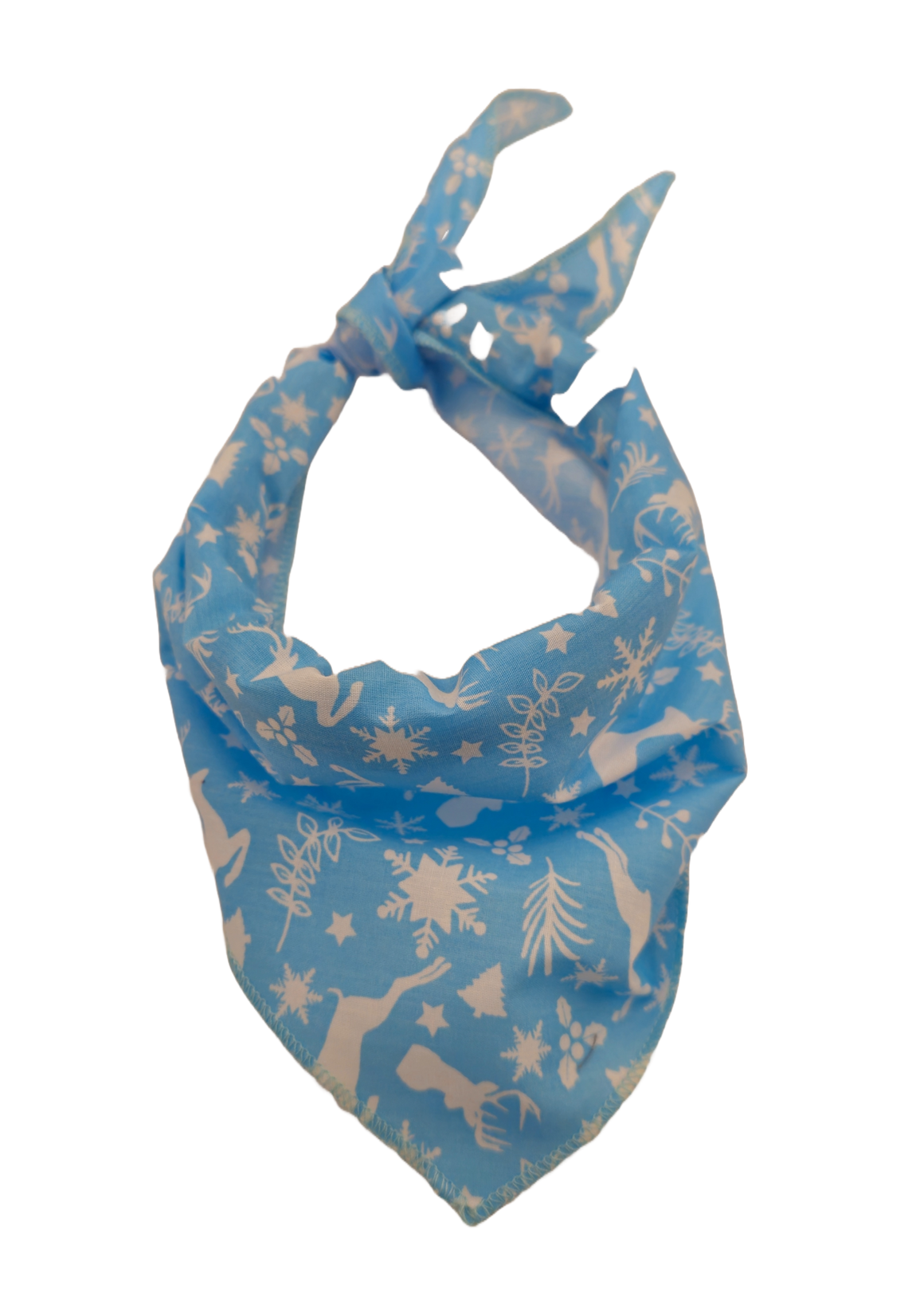 S3050 Christmas Bandana Blue