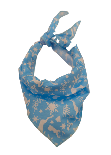 S3050 Christmas Bandana Blue