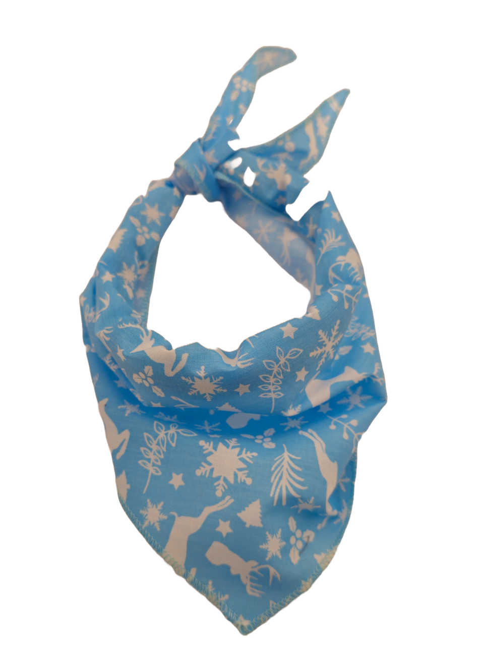 S3050 Christmas Bandana Blue