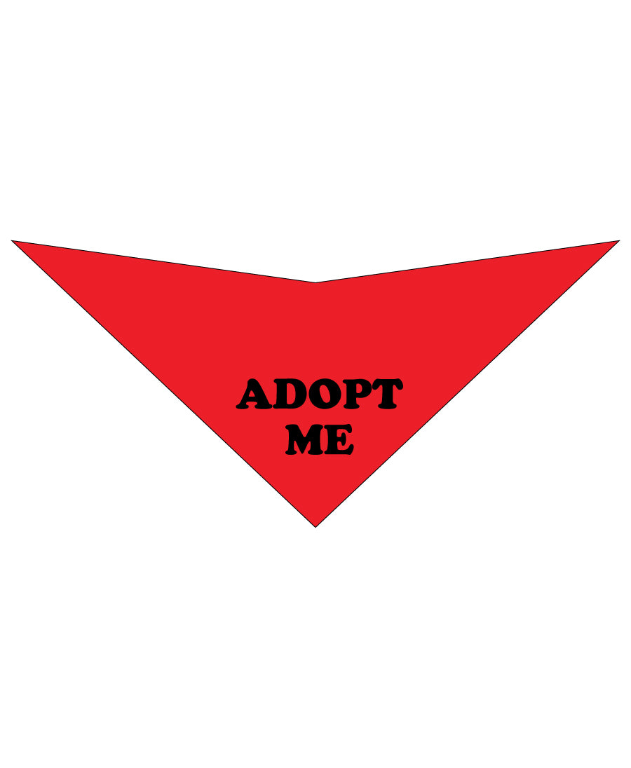 S3513 Adopt Me Doggie Bandana, Red
