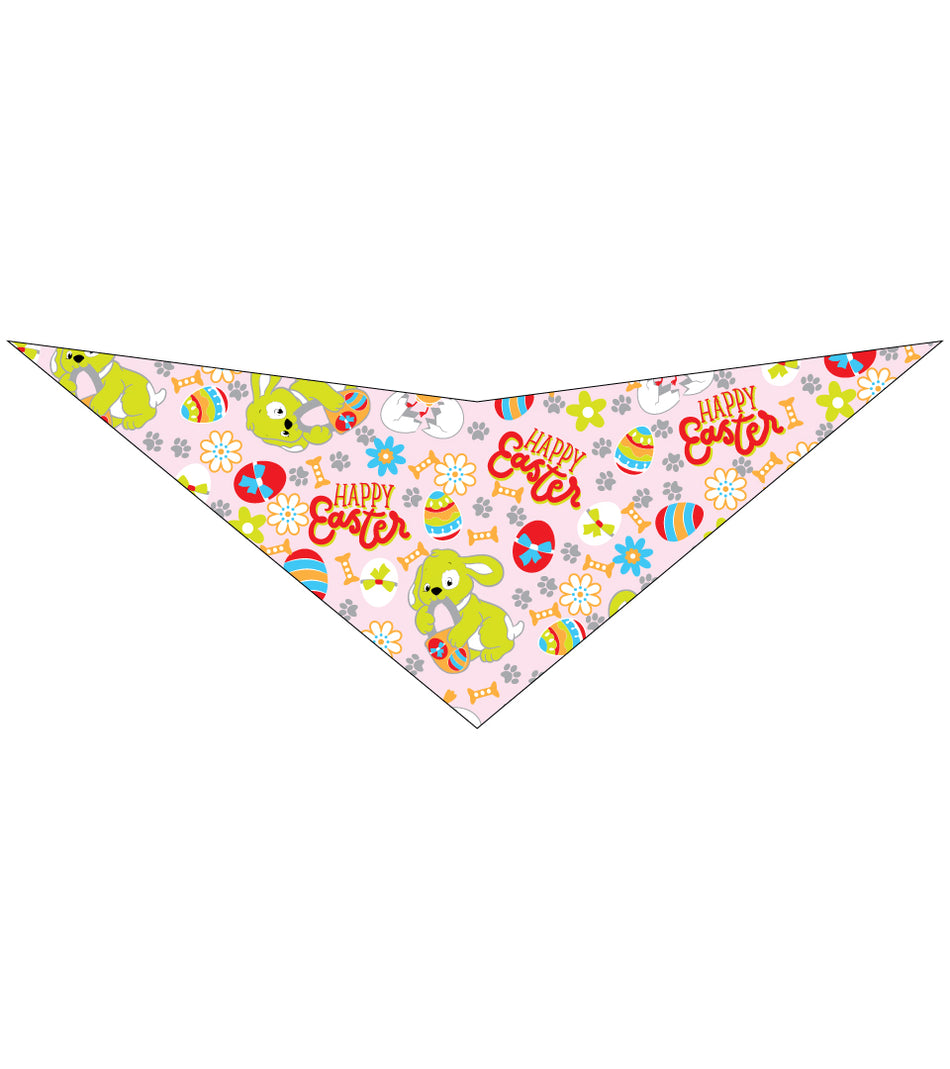 S3061 Easter Doggie Bandana, Pink