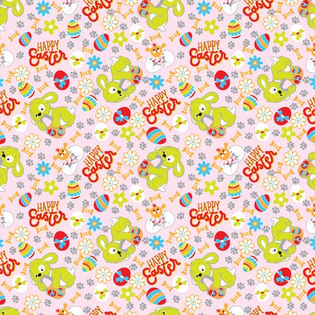 SQ3061 Easter Doggie Bandana, Pink