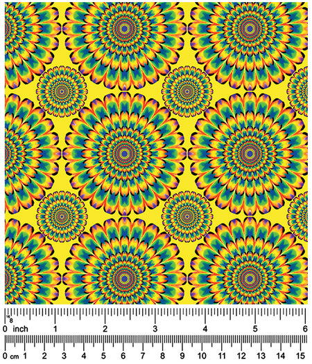 F7062 Casual Fabric  Yellow