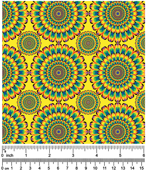 F7062 Casual Fabric  Yellow