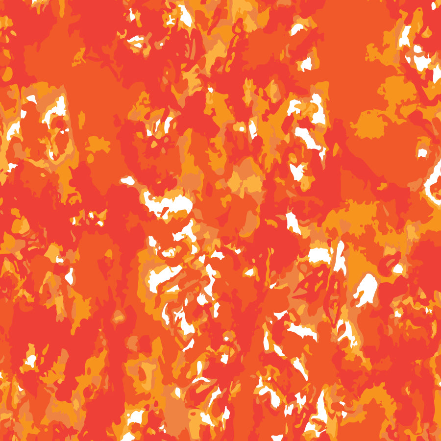 SQA3062 Batik Square Bandana, Orange