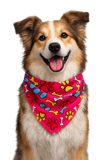 S3065 Paws & Bones, Pink