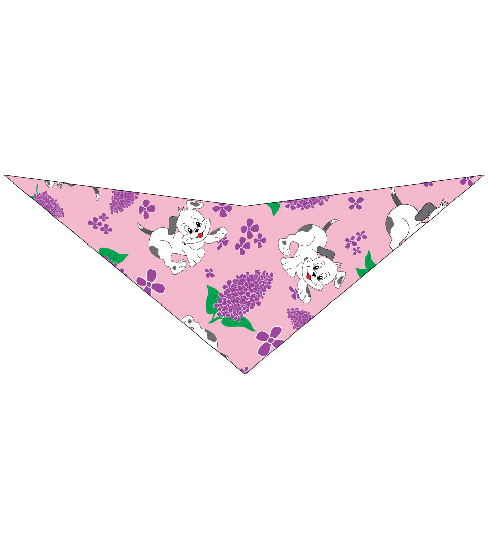 SA3065 Spring Doggie Bandana, Pink