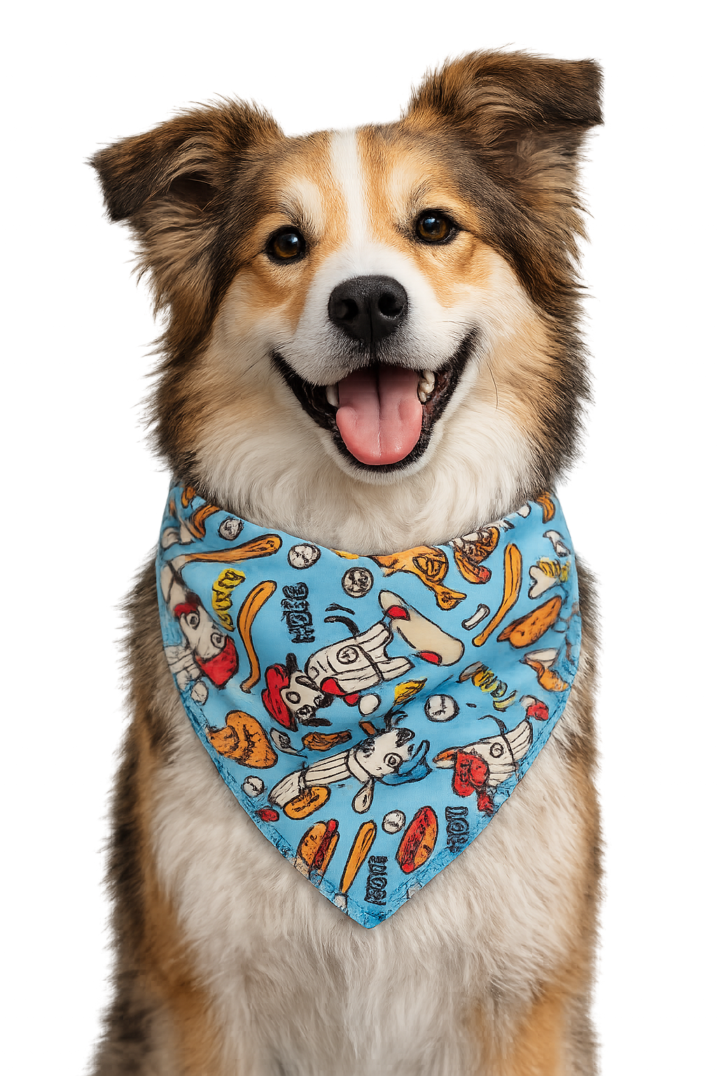 PKS4 60 Assorted DOGGIE Tieback Dog Grooming Bandanas / Groomers Bulk Package