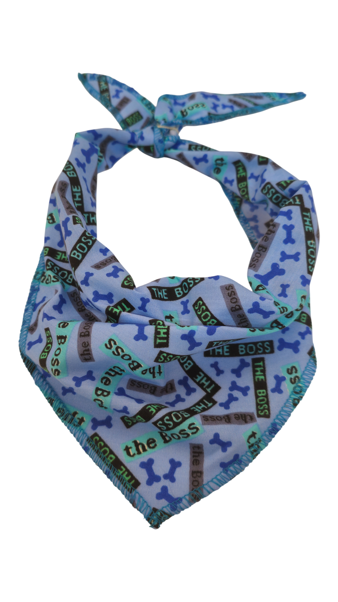 S3071 Casual The Boss Bandana Blue