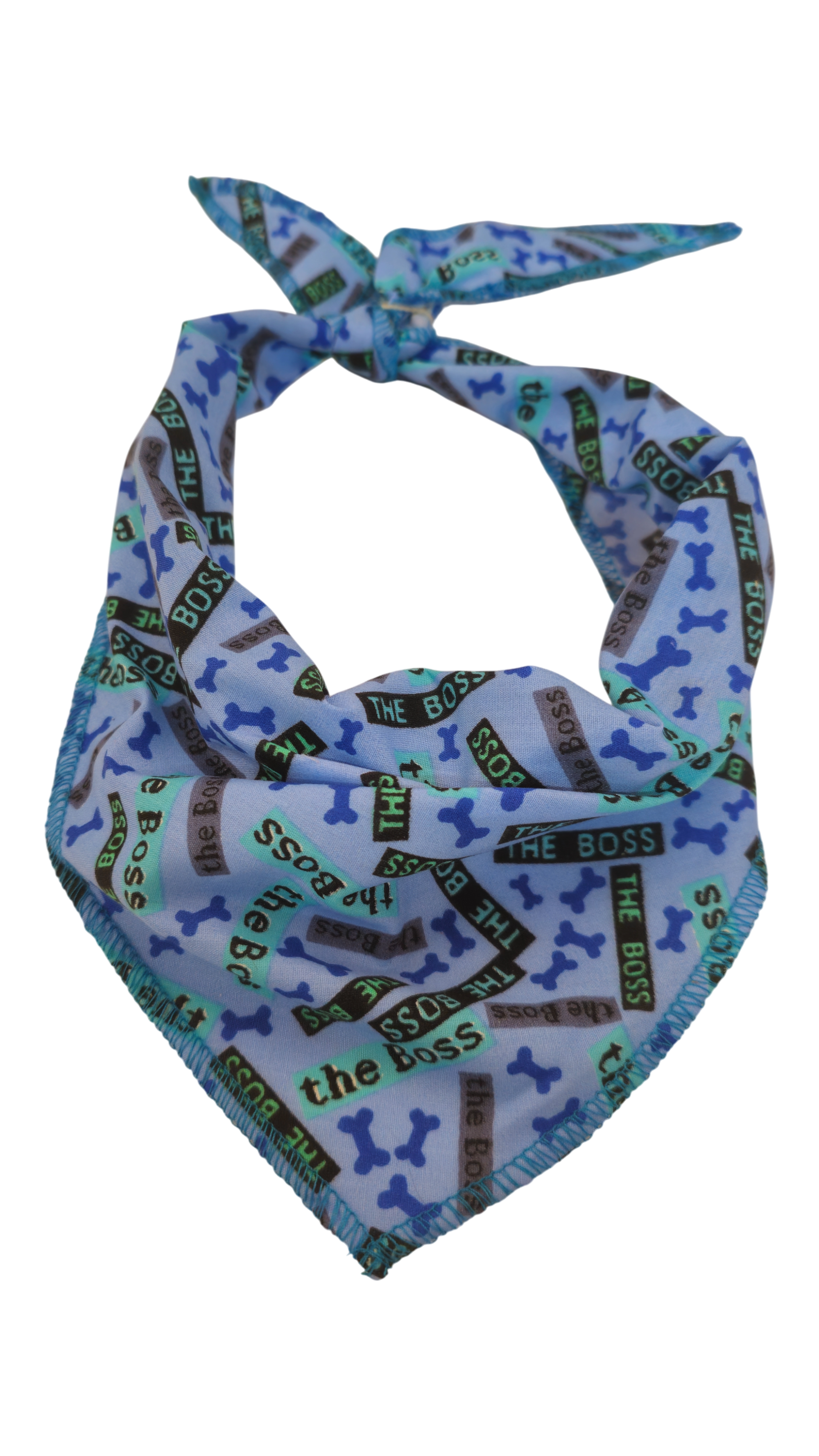S3071 Casual The Boss Bandana Blue