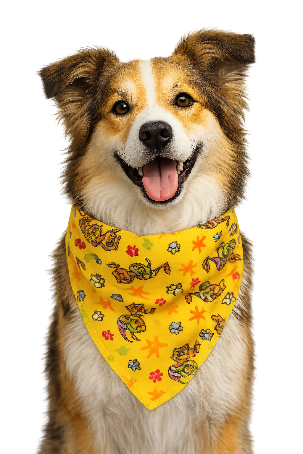 PKS10 60 Assorted SPRING SUMMER Tieback Dog Grooming Bandana/ Groomers  Bulk Package