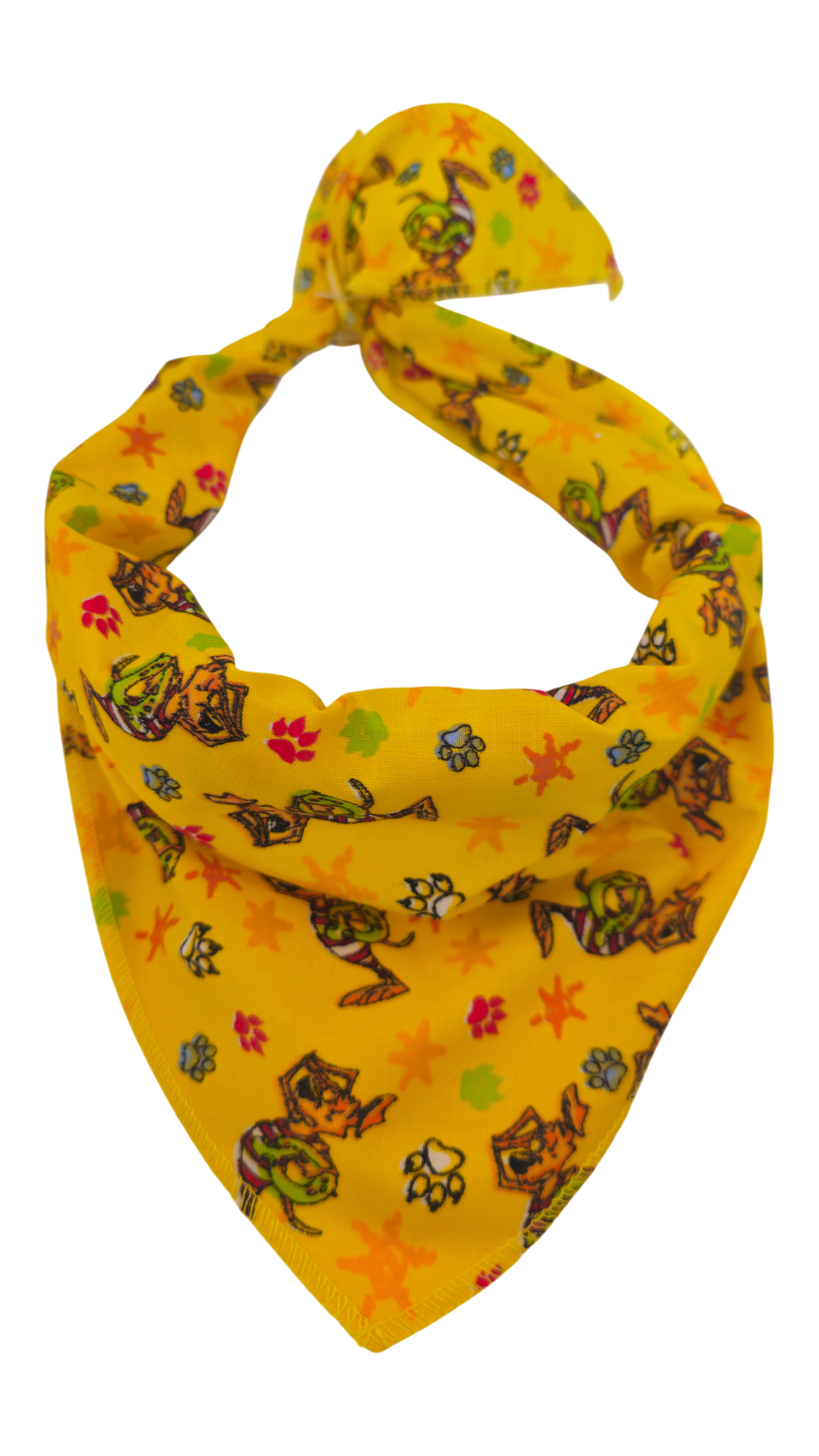 S3072 Summer Doggie Bandana Yellow