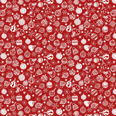 SQ3073 Christmas Square Bandana