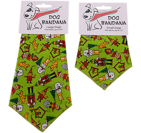 SPR3 - Seasonal Christmas Dog Bandanas