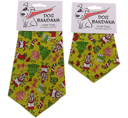 SPR3 - Seasonal Christmas Dog Bandanas