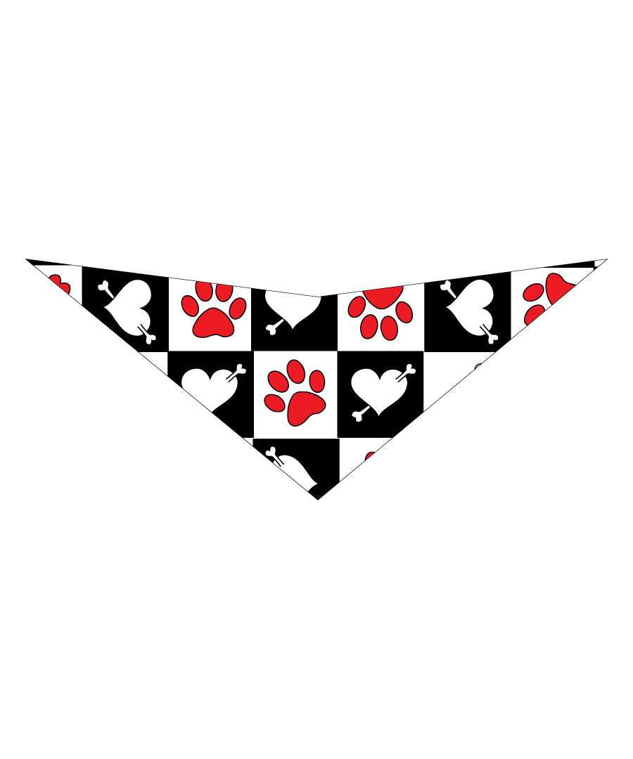 S3007 Valentine's Day Dog Bandana