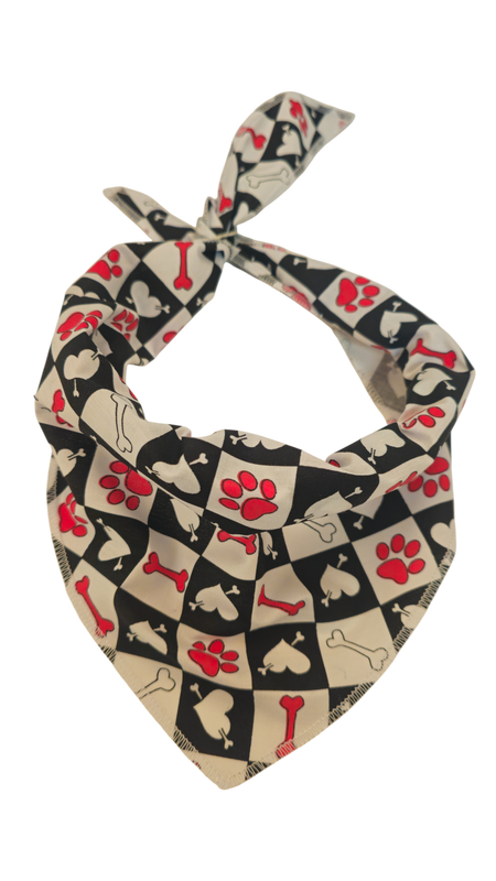 S3007 Valentine's Day Dog Bandana