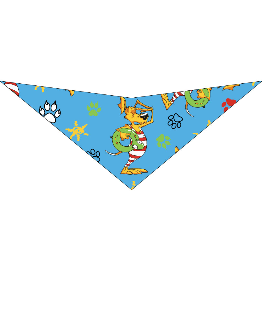 S3082 Summer Doggie Bandana, Blue