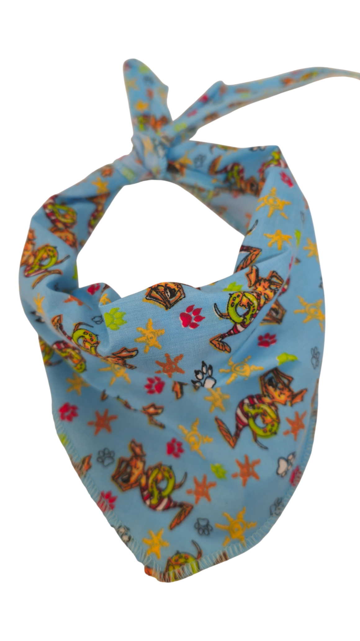 S3082 Summer Doggie Bandana, Blue