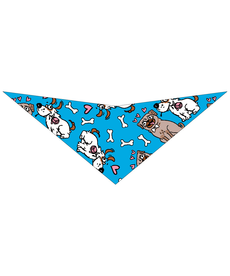 S3085 Doggie Bandana Blue