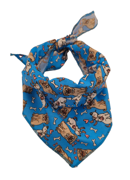 S3085 Doggie Bandana Blue