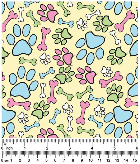 F7008  Paws & Bones Fabric