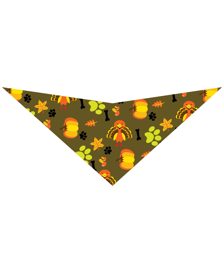 S3090 Thanksgiving Doggie Bandana