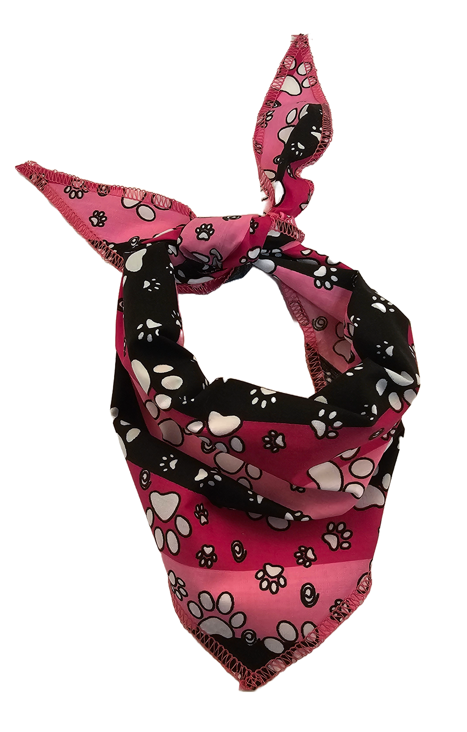 S3260 Paws & Bones Bandana, Pinky