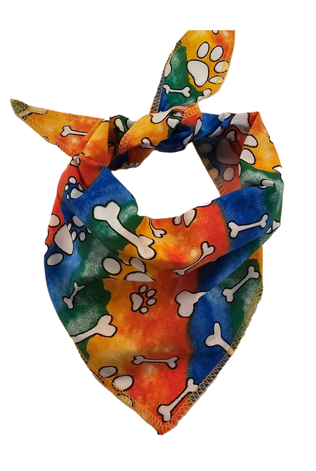 S3261 Paws & Bones Bandana,