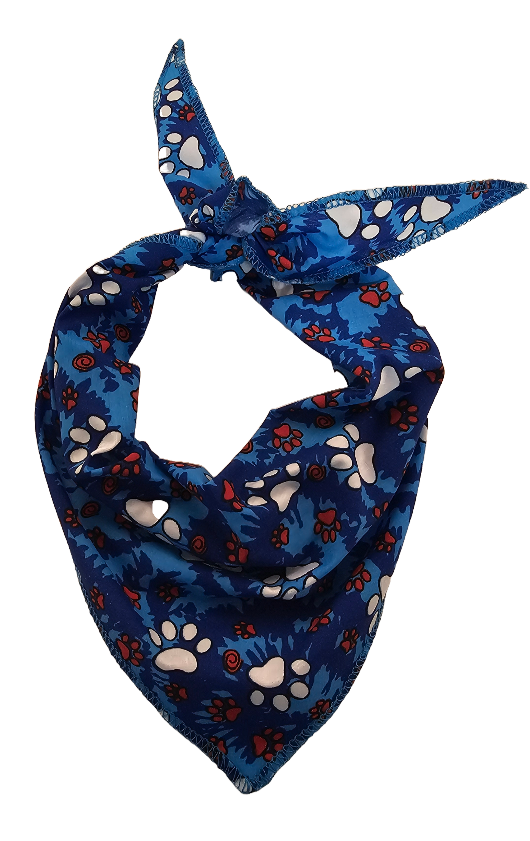 S3265 Paws & Bones Bandana, Blue