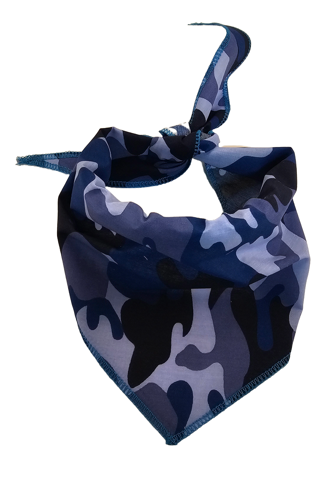 S3271 Blue Camouflage Bandana