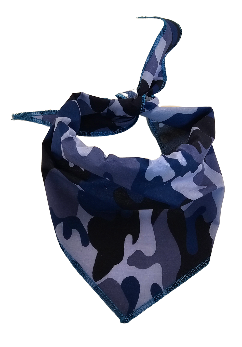 S3271 Blue Camouflage Bandana