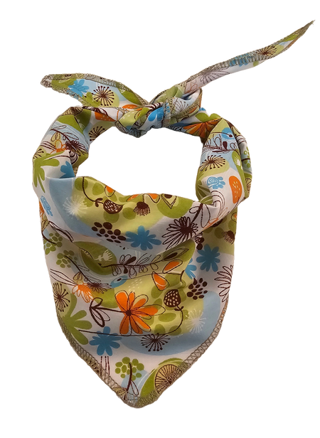 S3273 Flowers  Bandana
