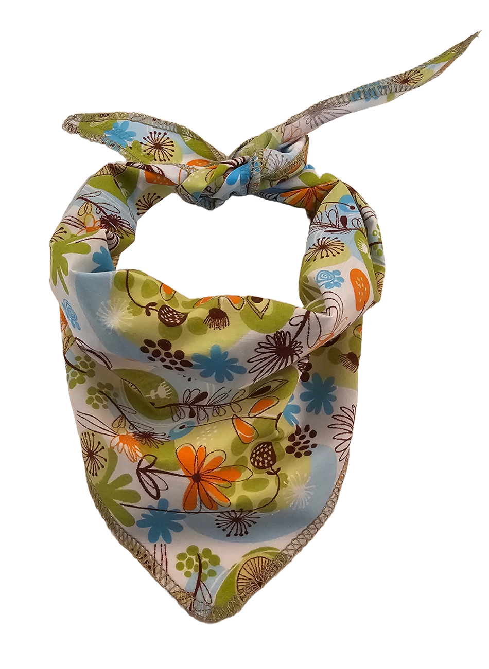 S3273 Flowers  Bandana