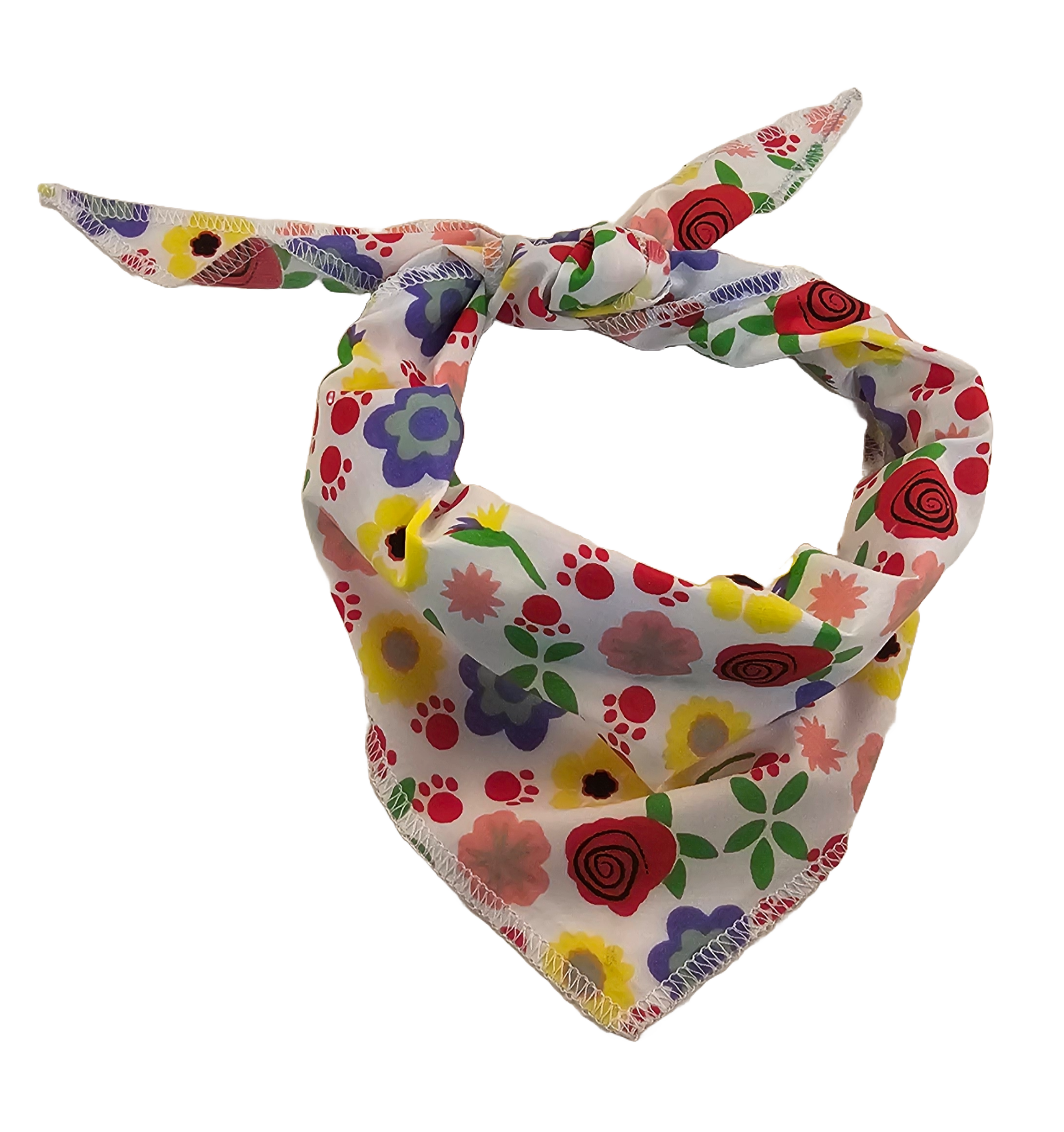 S3274 Flowers  Bandana