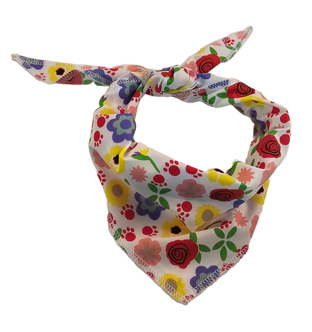 S3274 Flowers  Bandana