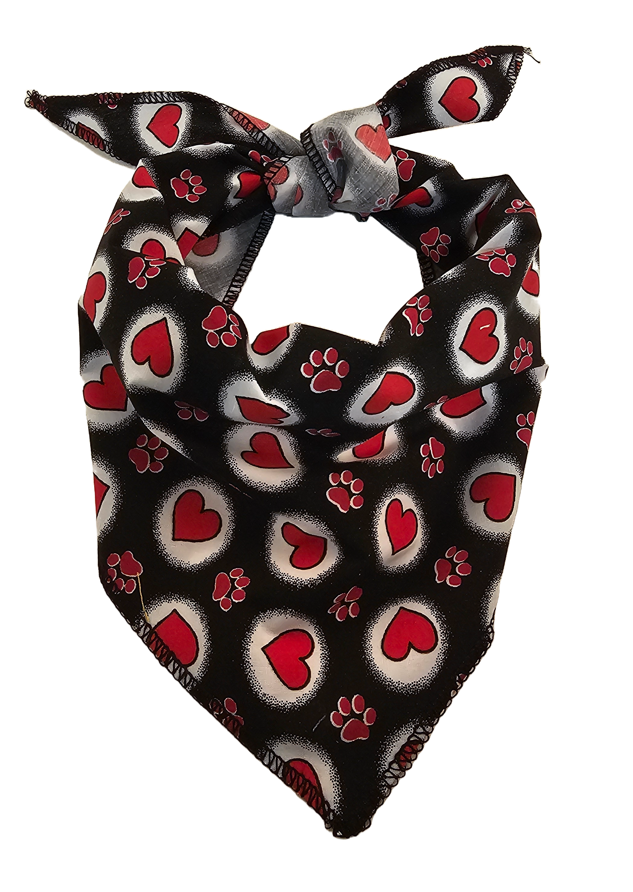 S3275 Hearts & Paws Doggie Bandana