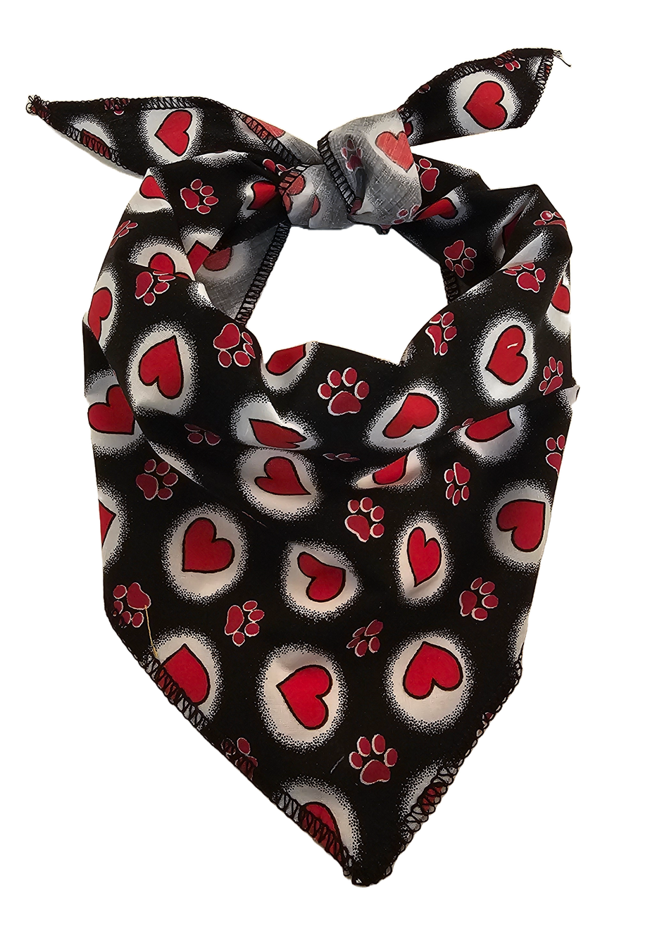 S3275 Hearts & Paws Doggie Bandana
