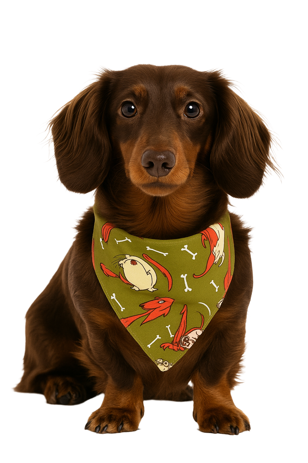 S3115 Dog Buddies Bandana, Green