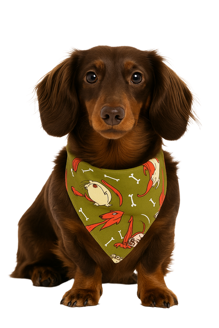 S3115 Dog Buddies Bandana, Green