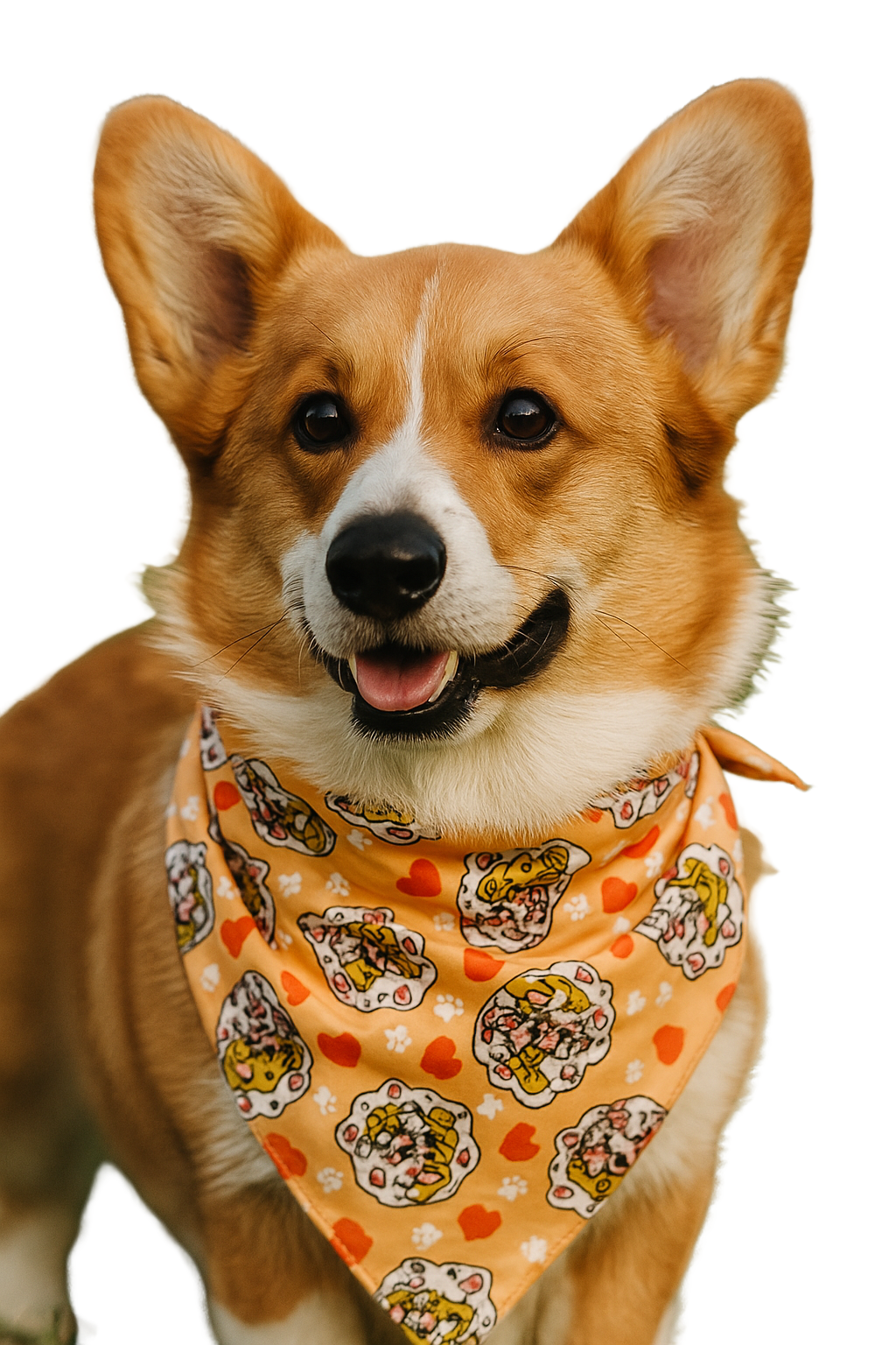 SA3116 In Love Doggie Bandana